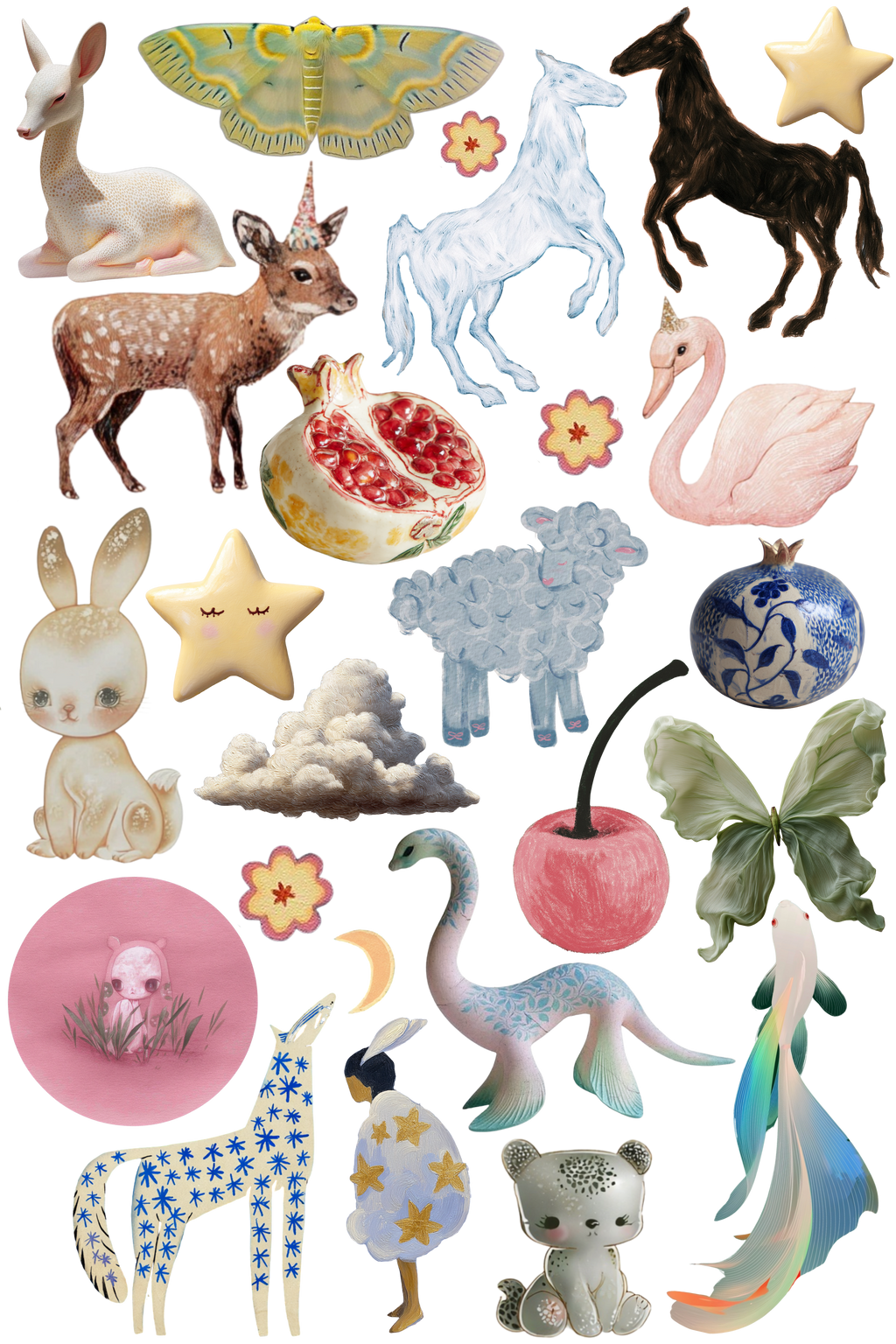 whimsy stickie booklet