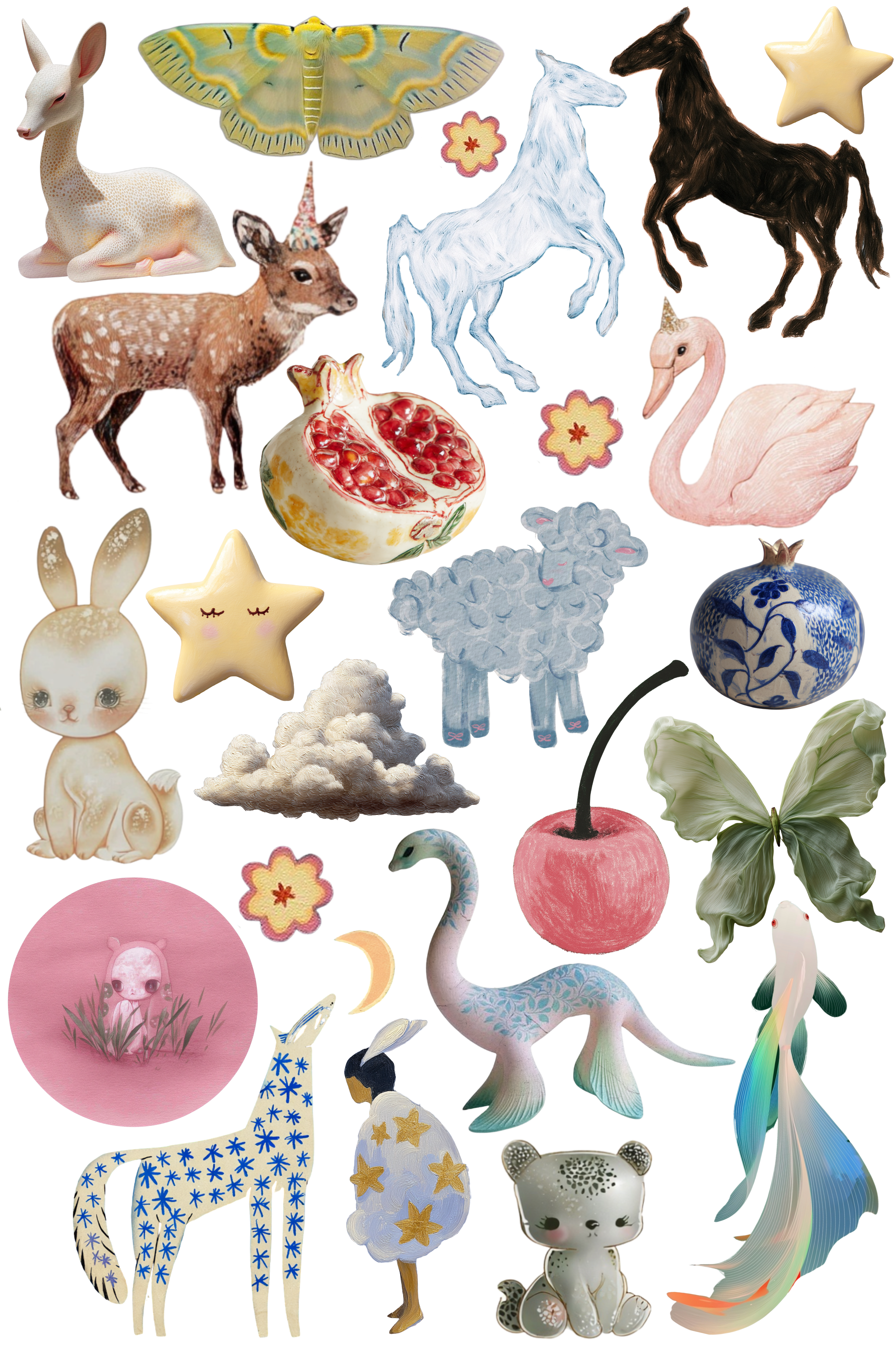 whimsy stickie booklet