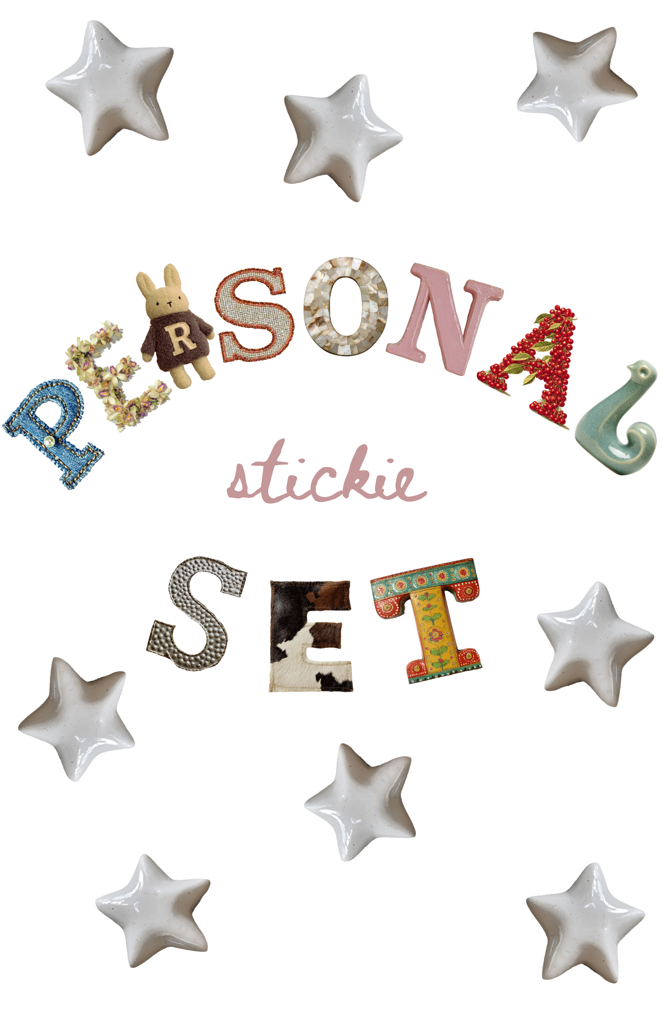 personal stickie set