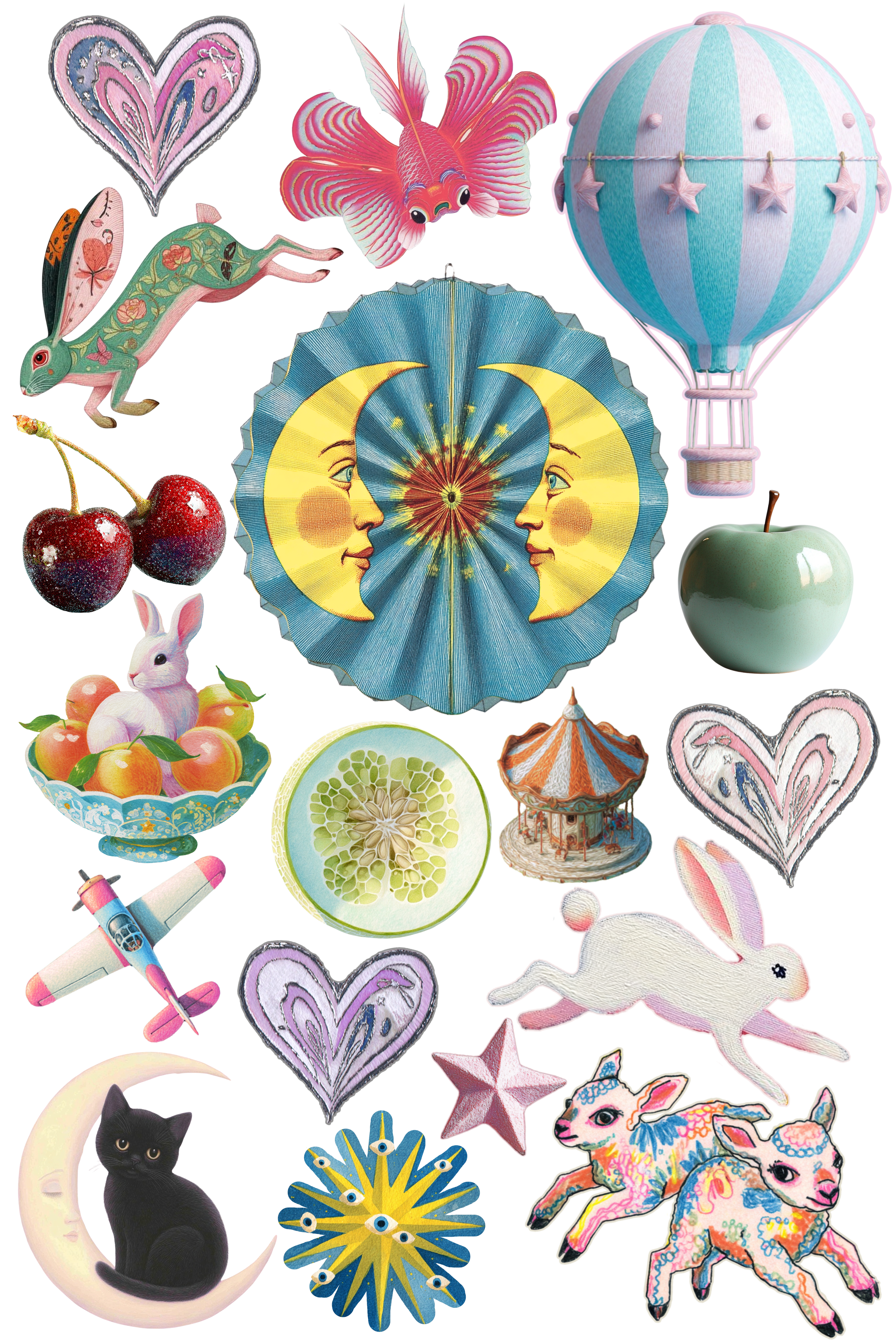 whimsy stickie booklet